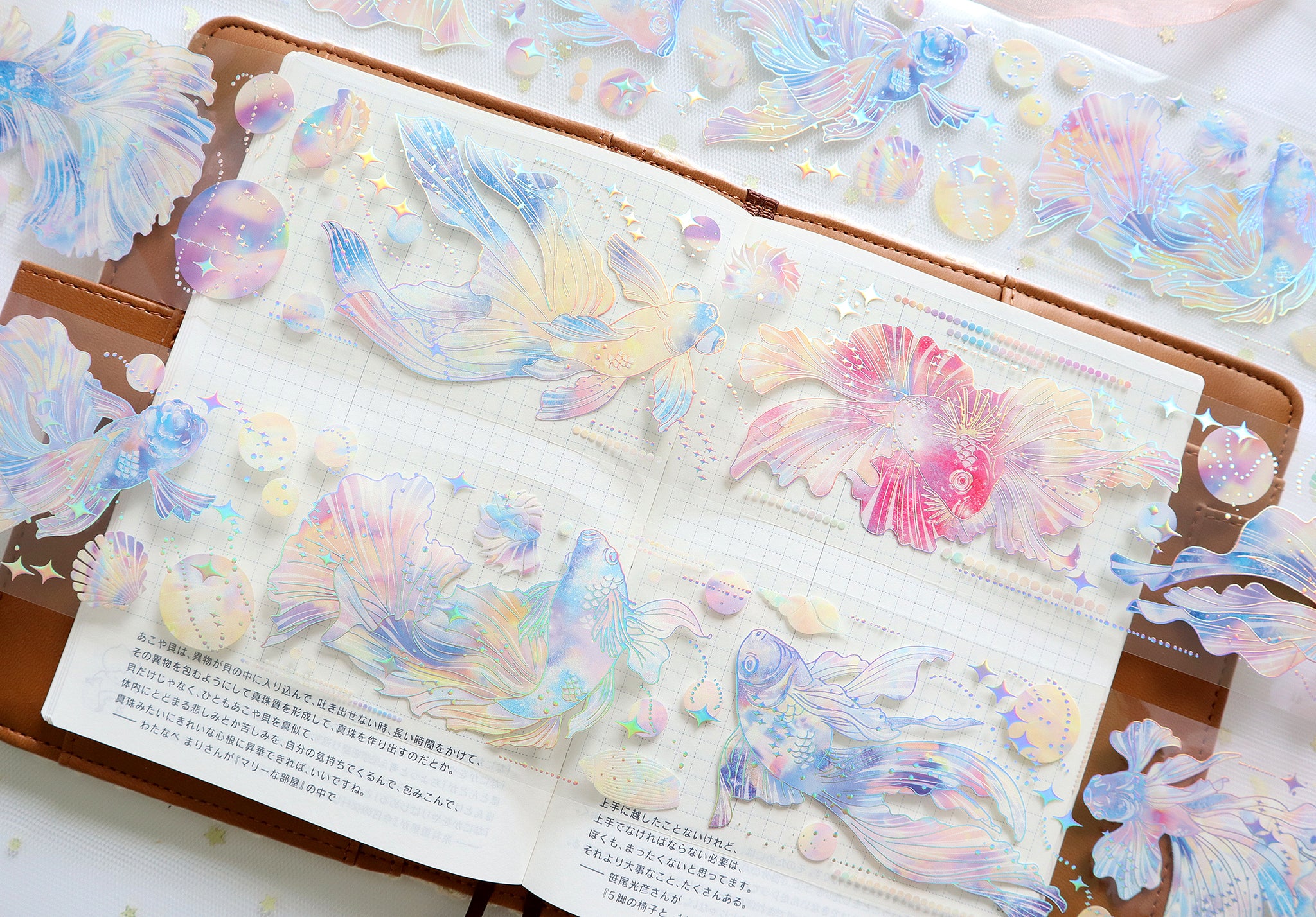 Belong to You Masking Tape: Crystal Betta Fish