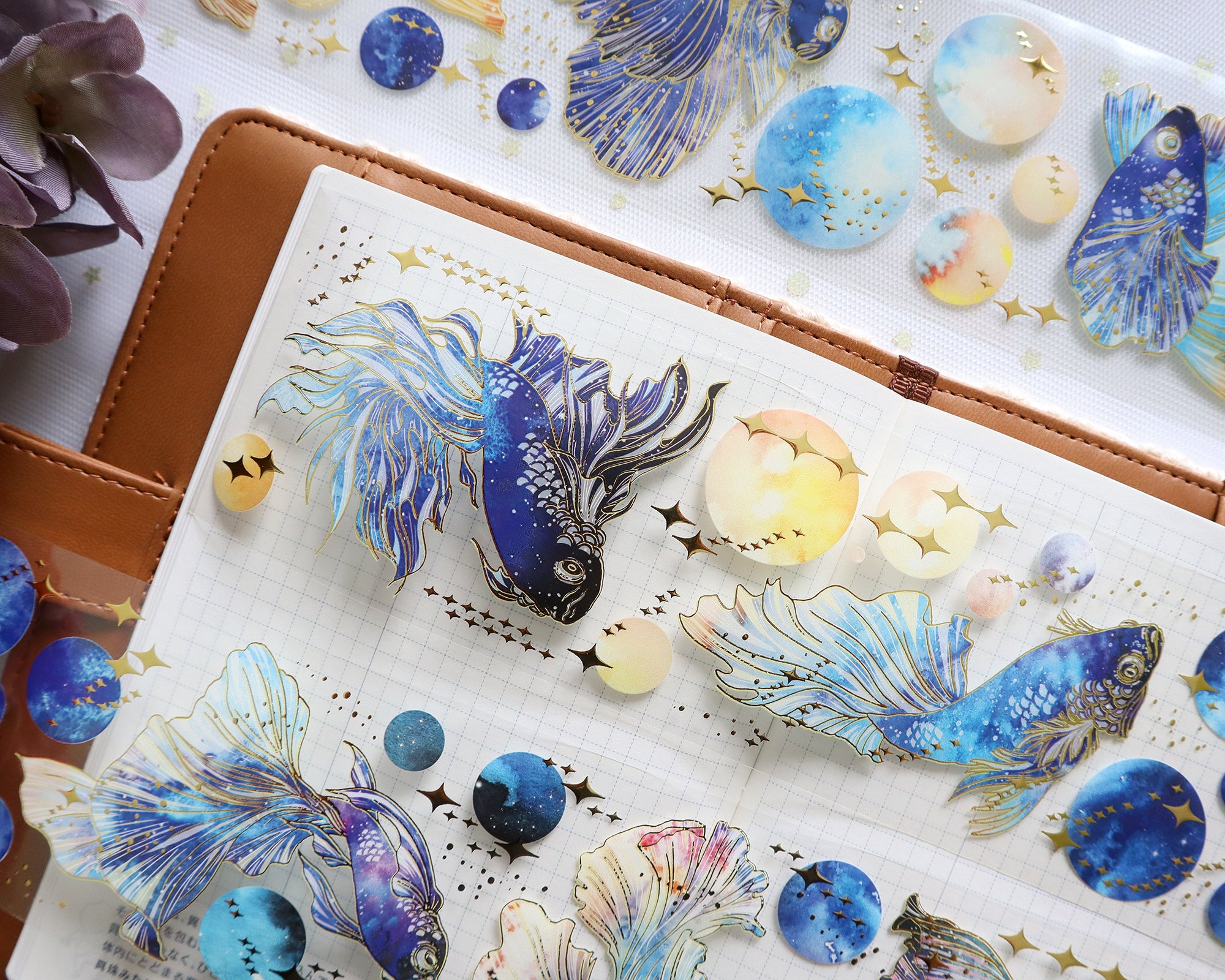 Belong to You Masking Tape: Galactic Betta Fish