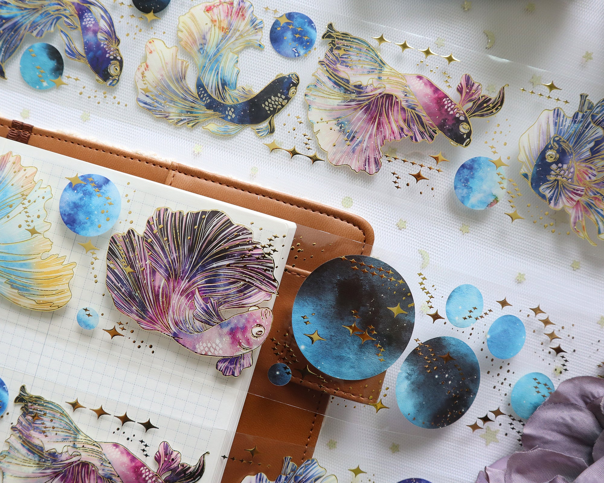 Belong to You Masking Tape: Galactic Betta Fish