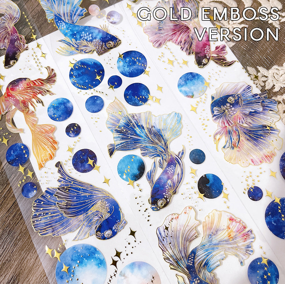 Belong to You Masking Tape: Galactic Betta Fish