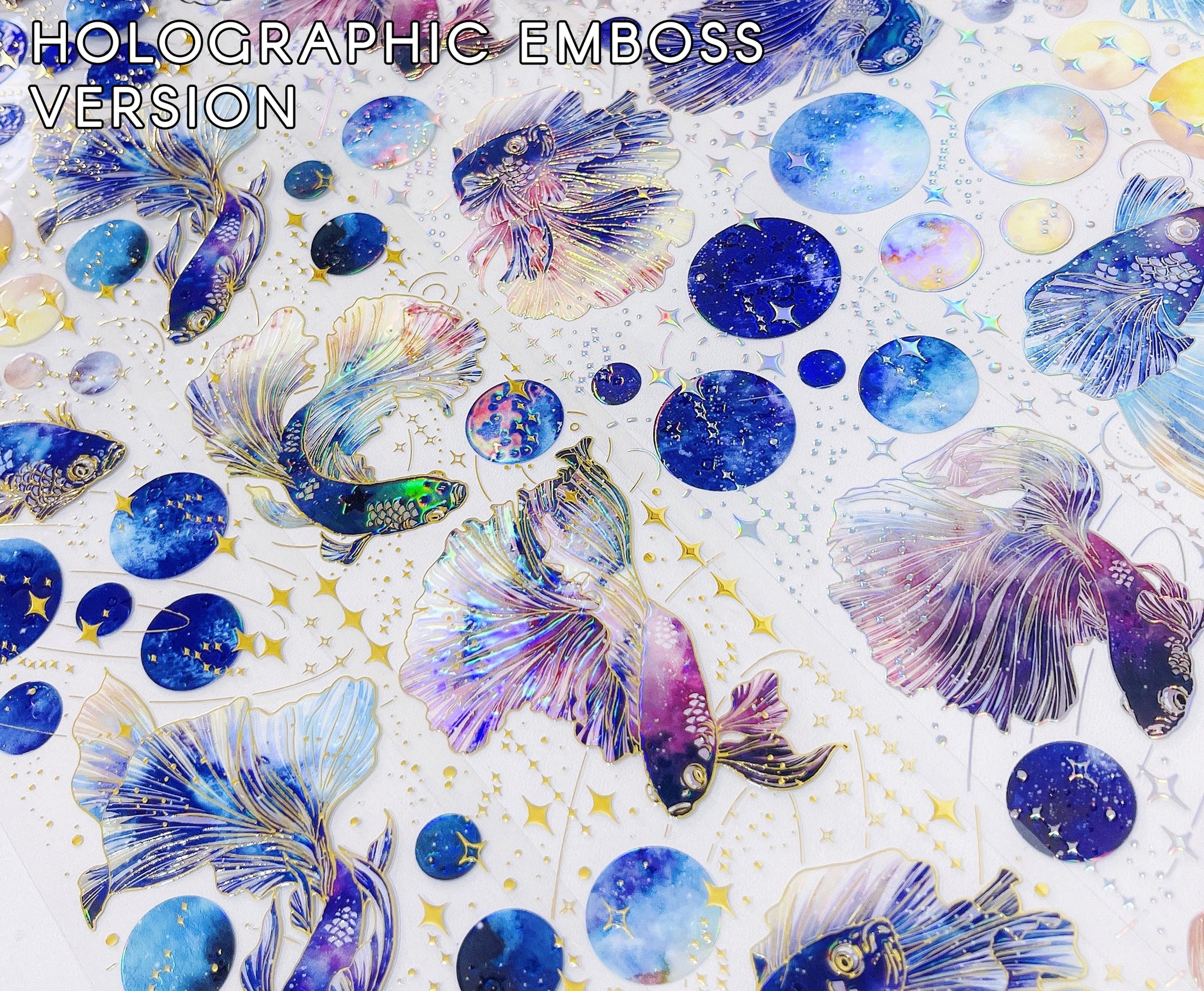 Belong to You Masking Tape: Galactic Betta Fish