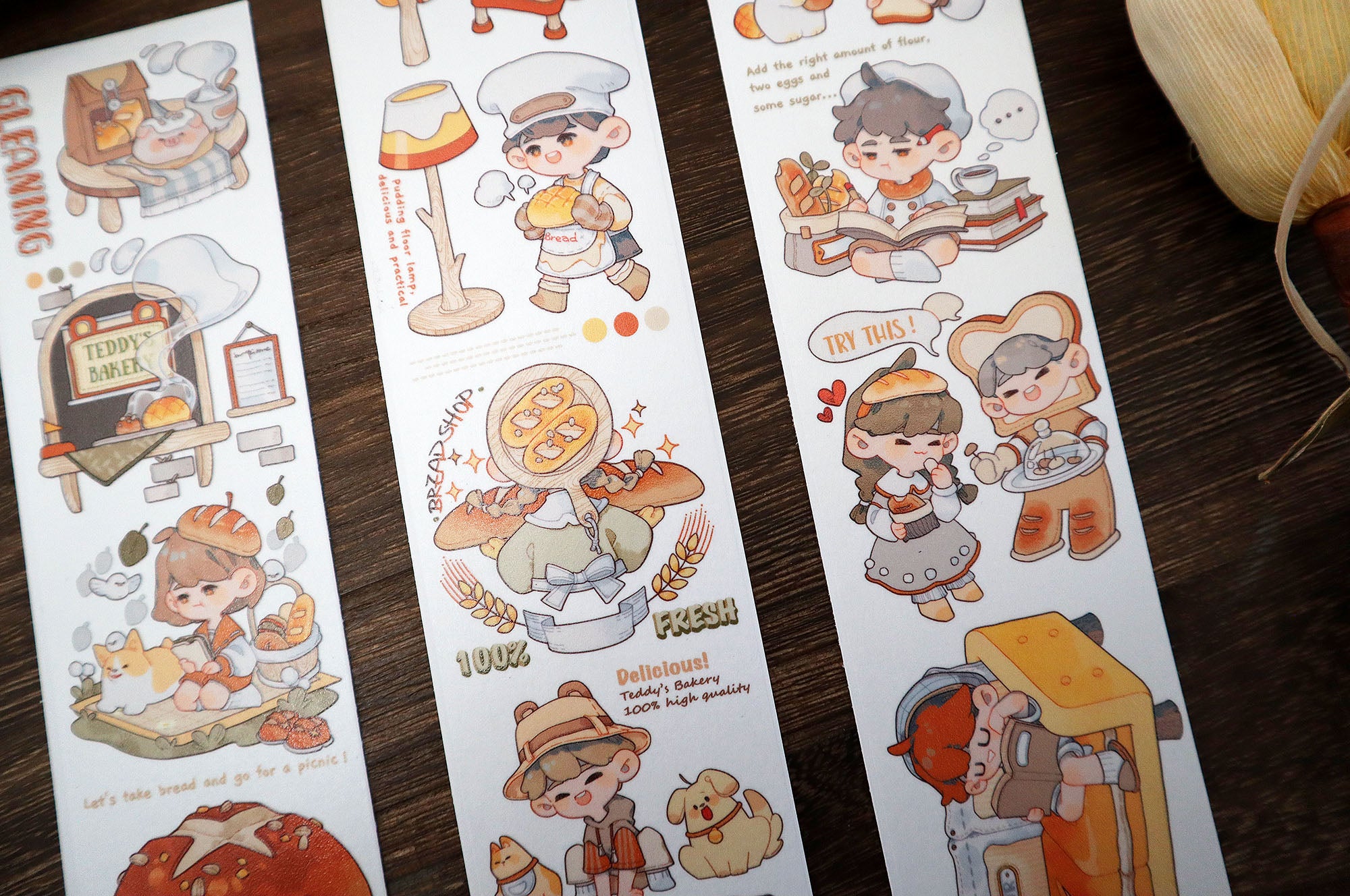 Wampisame Masking Tape: Baker Apprentice