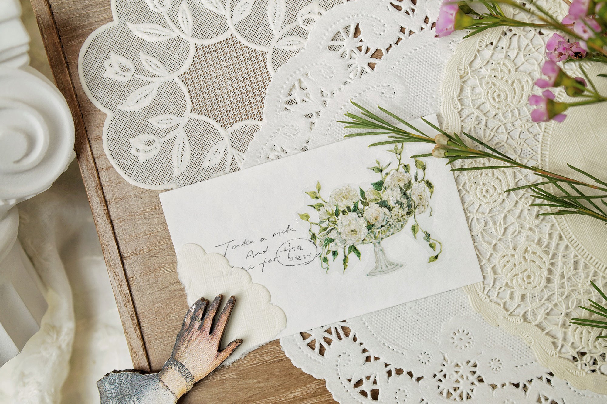 Benchu Studio Masking Tape: Flowers and Vines