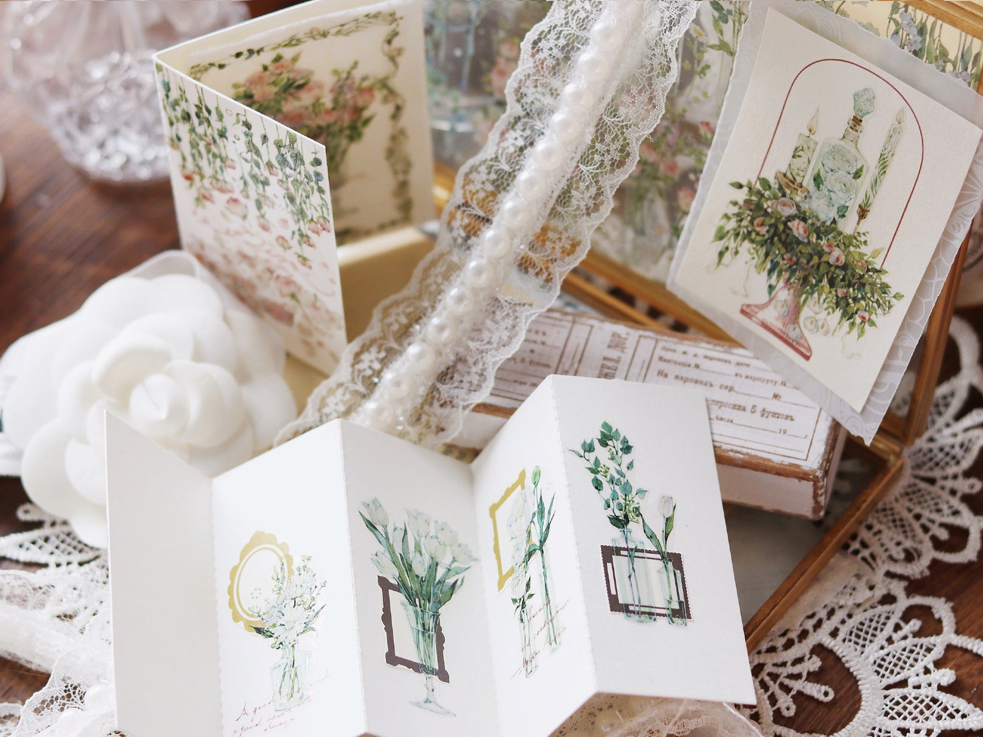 Benchu Studio Masking Tape: Flowers and Vines