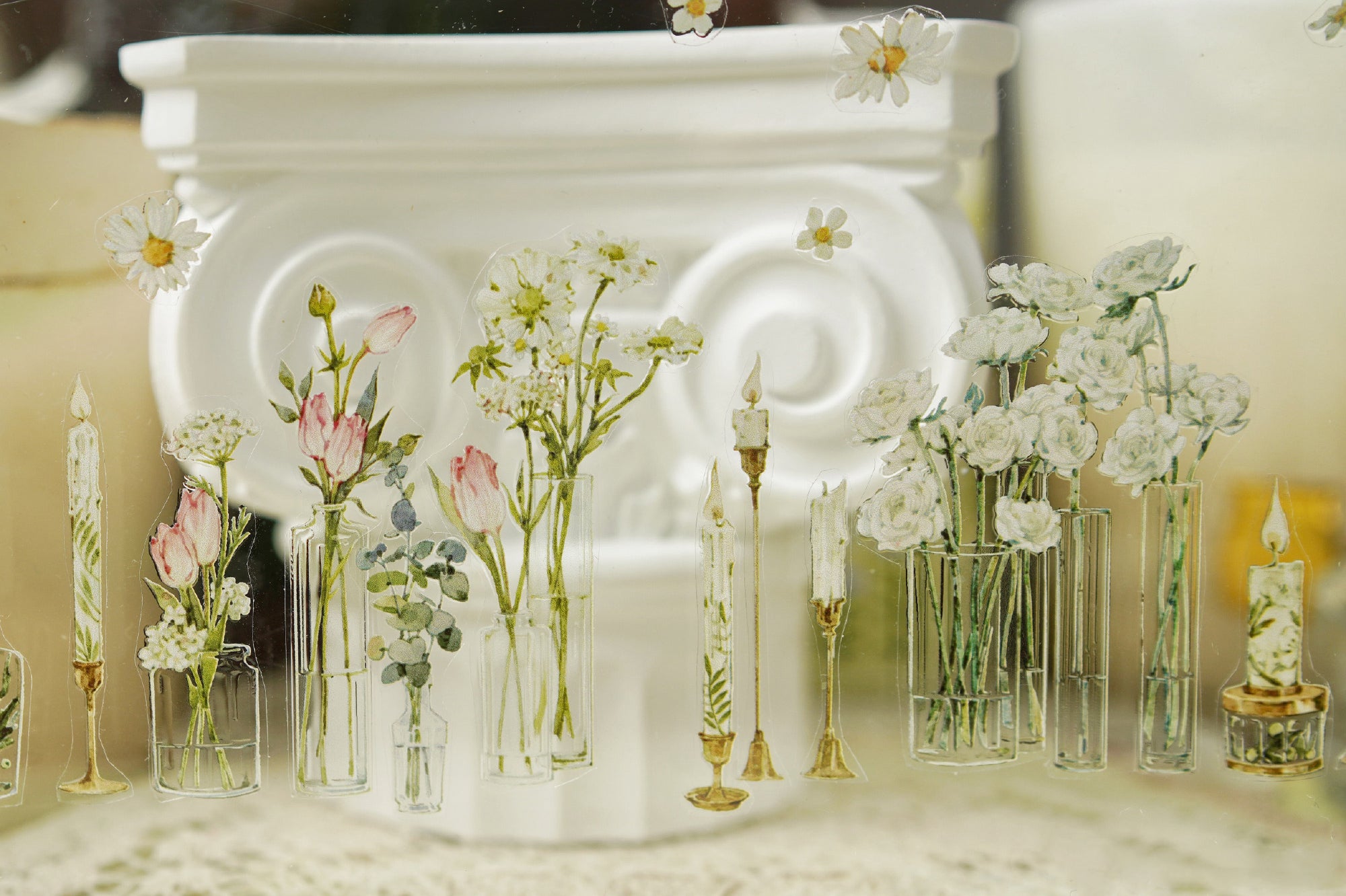 Benchu Studio Masking Tape: Flowers and Vines