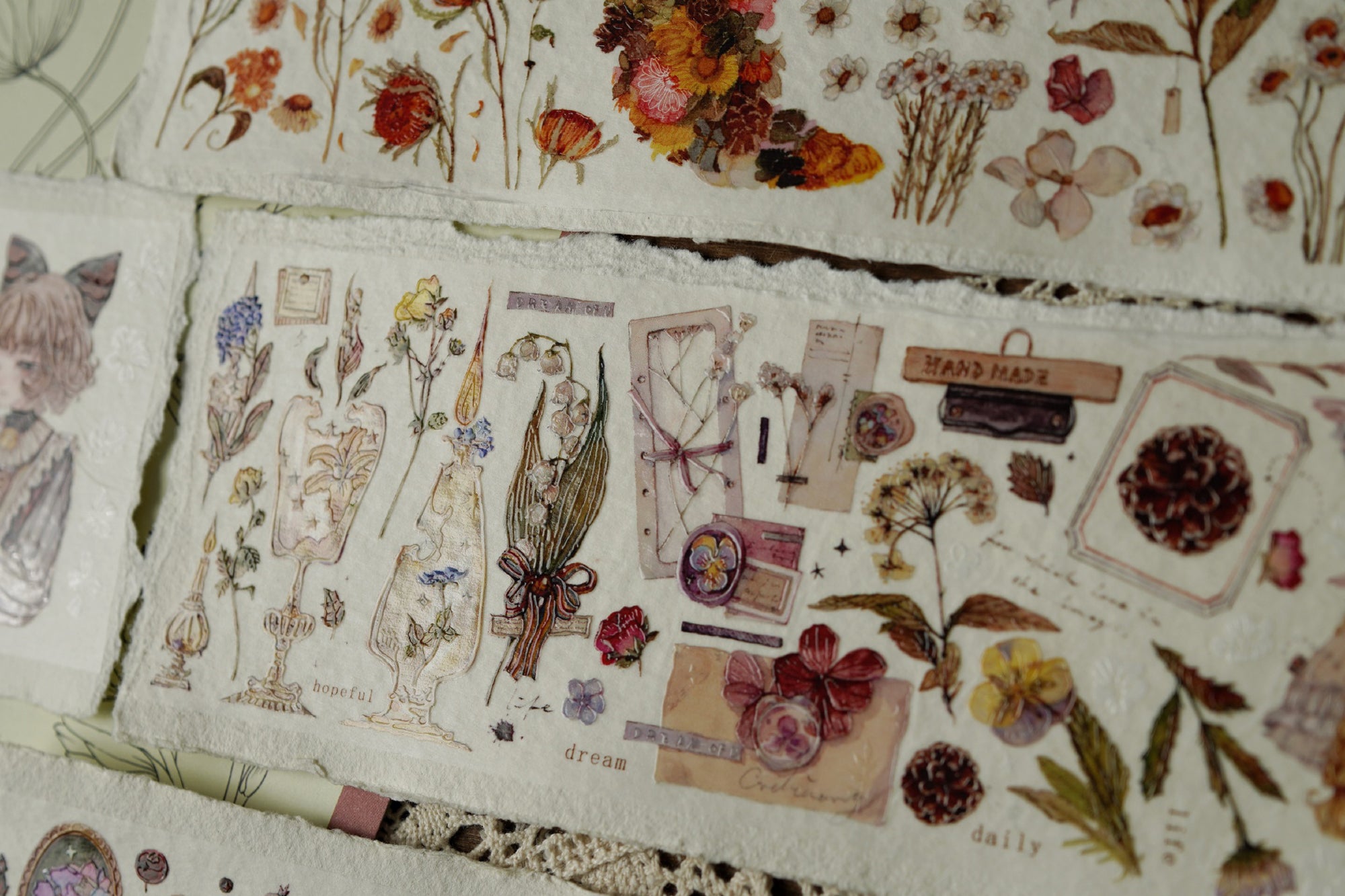 Benchu Studio Masking Tape: Grow Wantonly