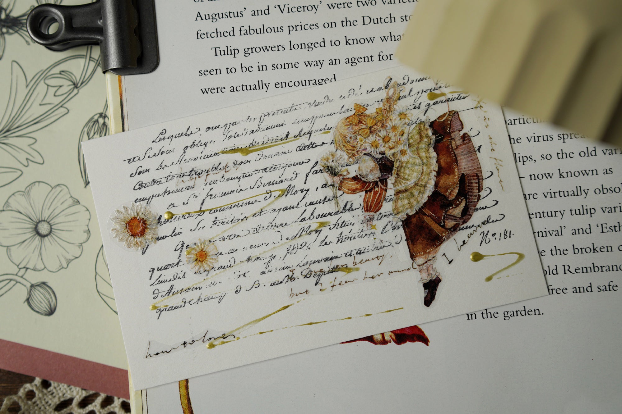 Benchu Studio Masking Tape: Grow Wantonly