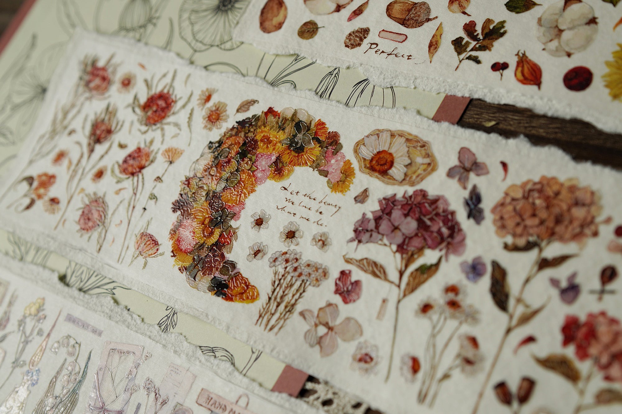 Benchu Studio Masking Tape: Grow Wantonly