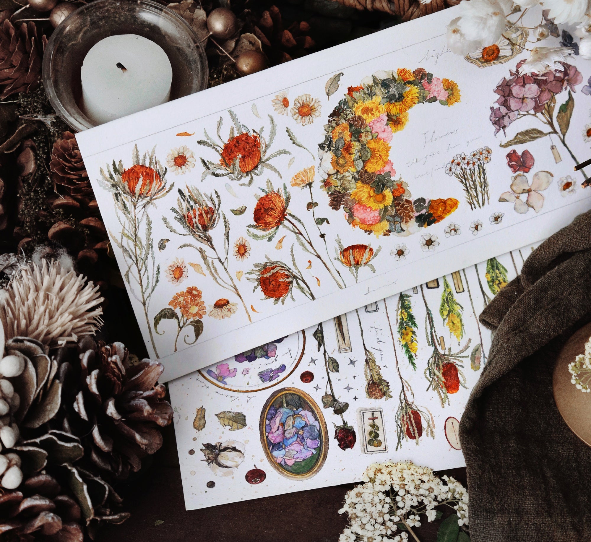 Benchu Studio Masking Tape: Grow Wantonly