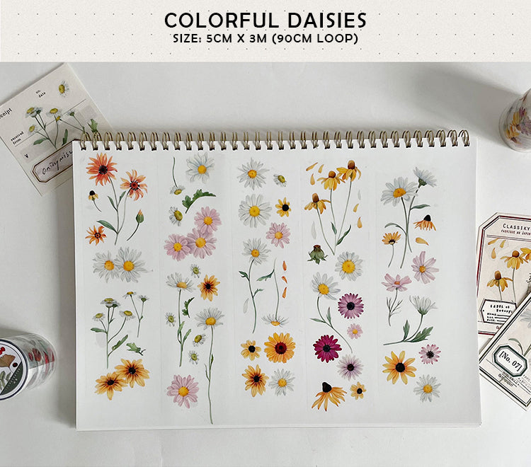 Botanical Collection Clear Masking Tape