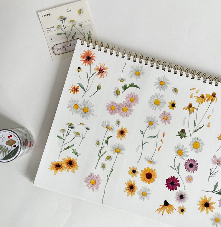 Botanical Collection Clear Masking Tape