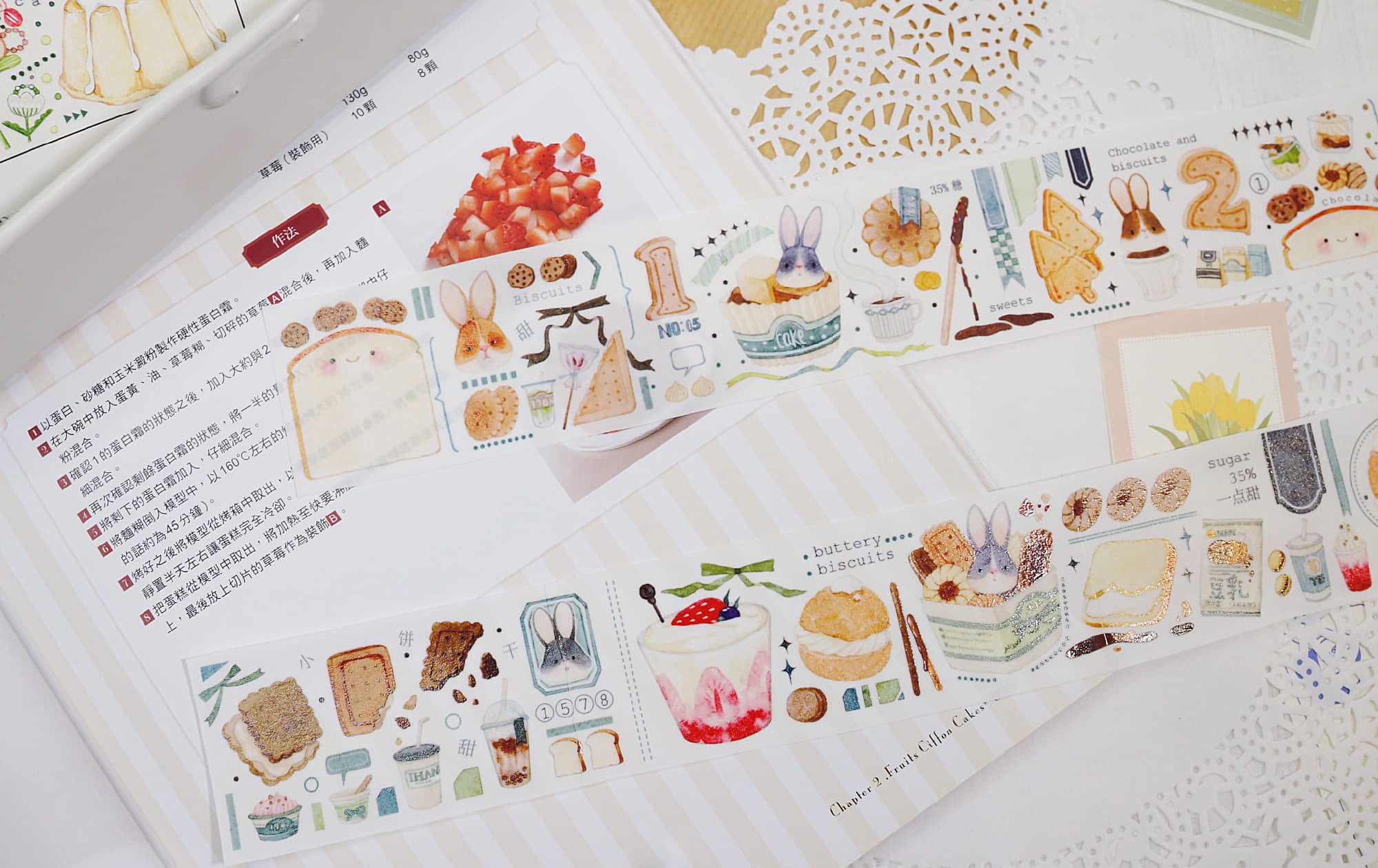 Yaya Masking Tape: Bunny Tea Time