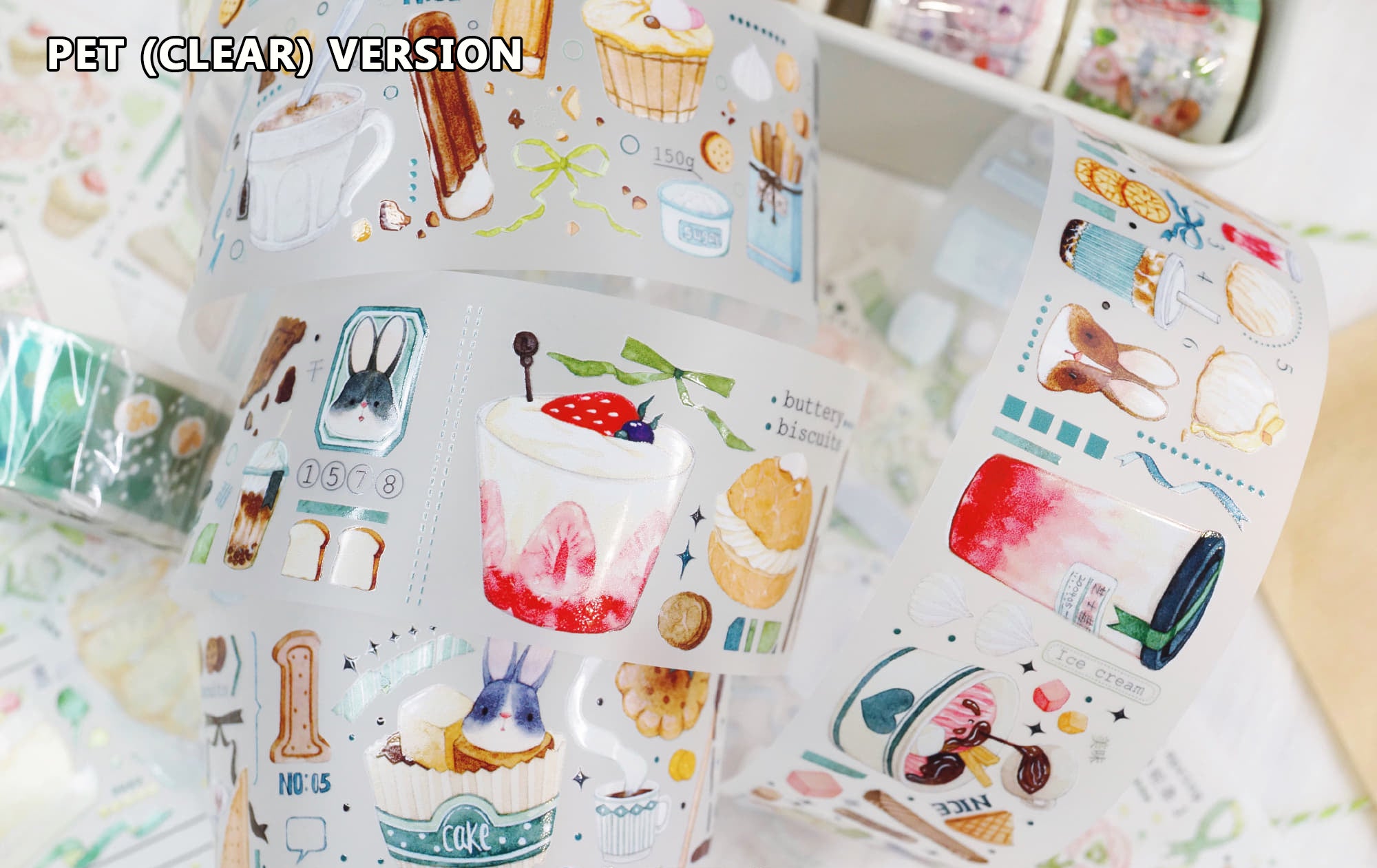 Yaya Masking Tape: Bunny Tea Time