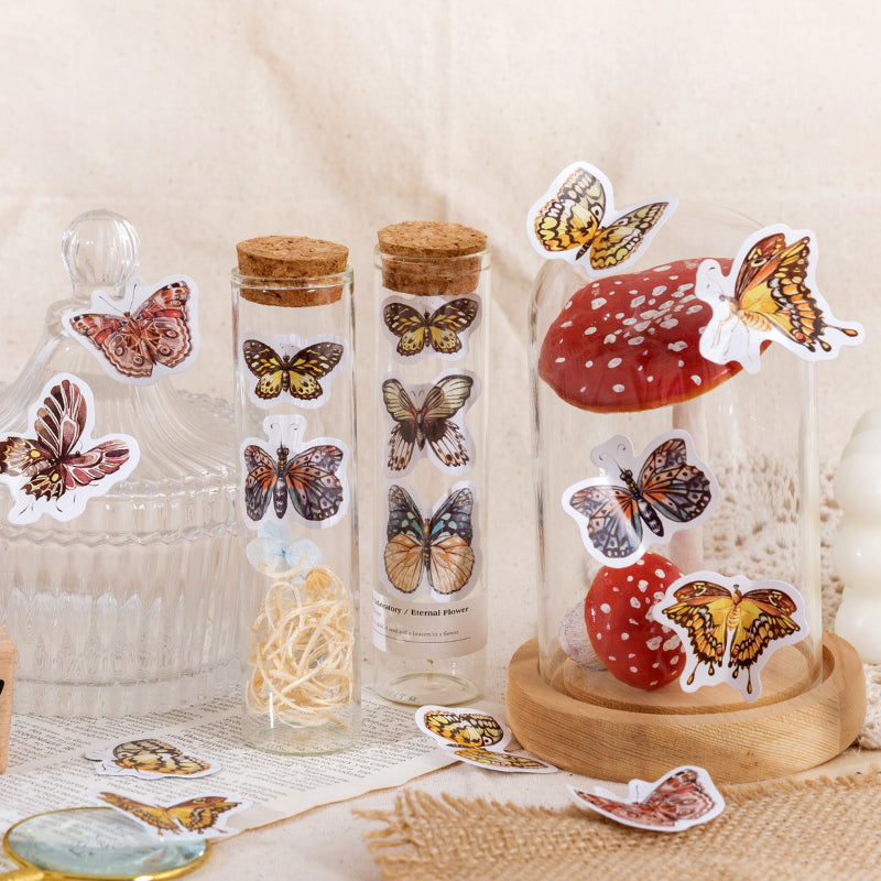 Butterfly Garden Box Sticker Set