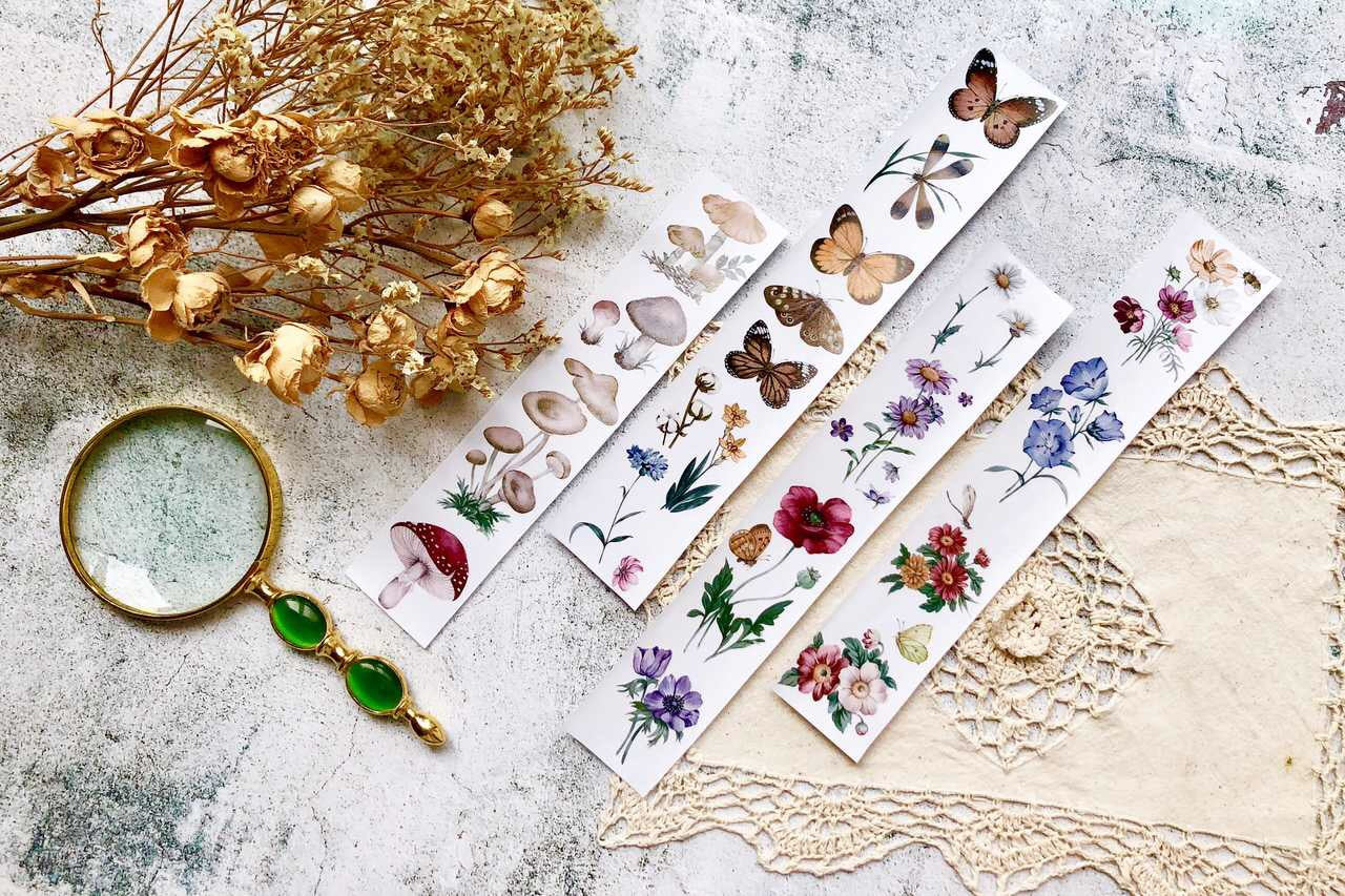 Shine Studio Washi Tape: Camellia