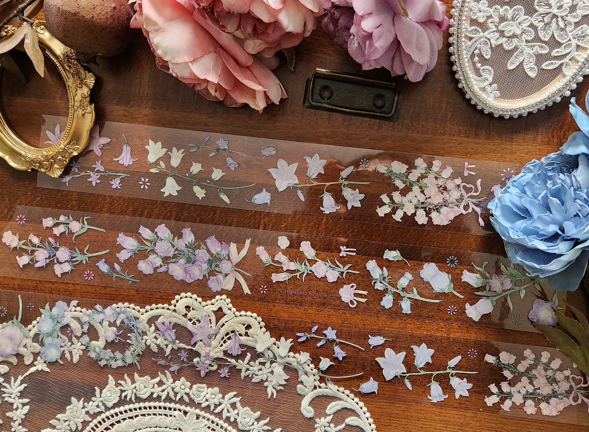 Castle of Clouds Masking Tape: Bell Flowers