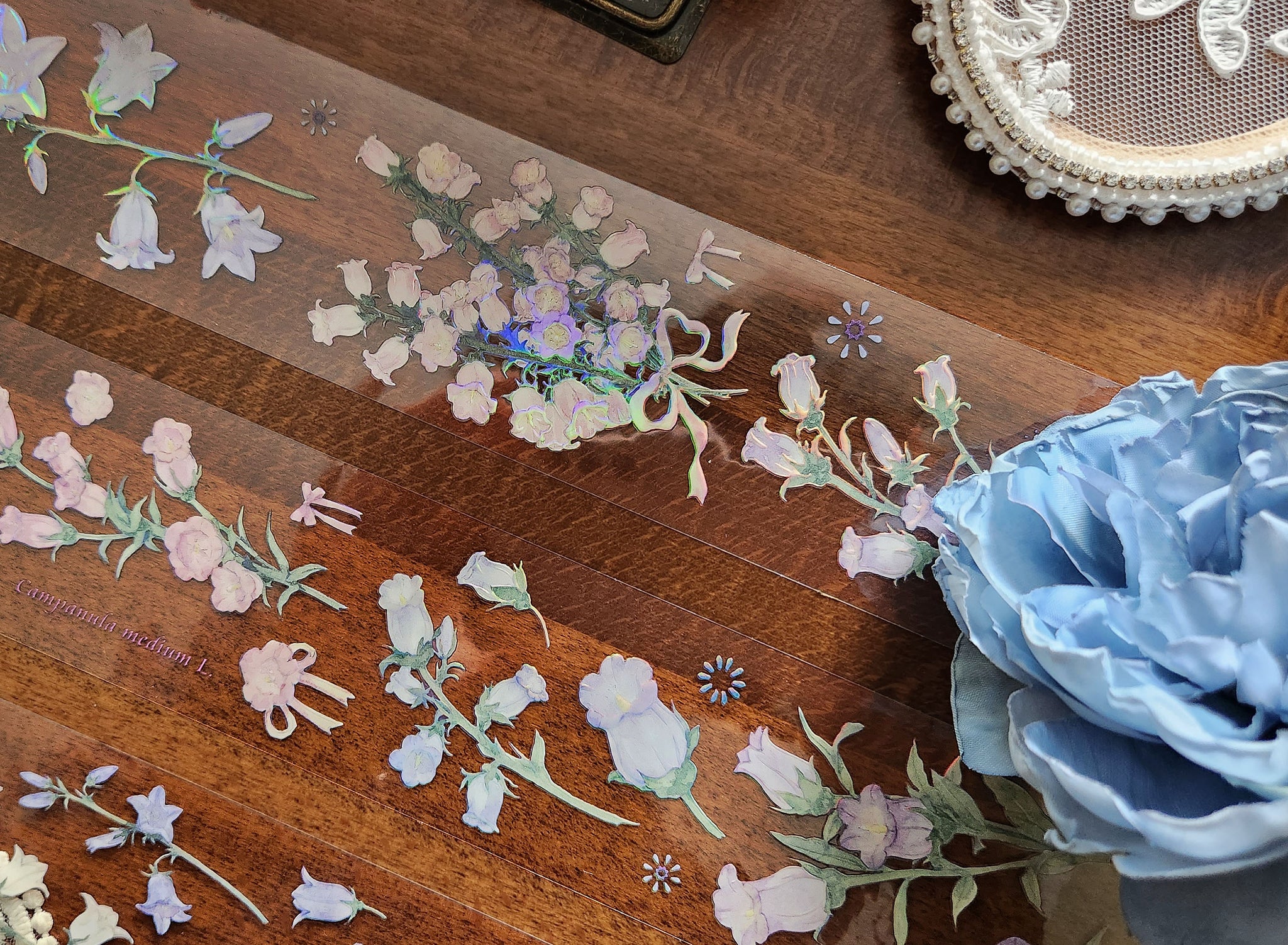 Castle of Clouds Masking Tape: Bell Flowers