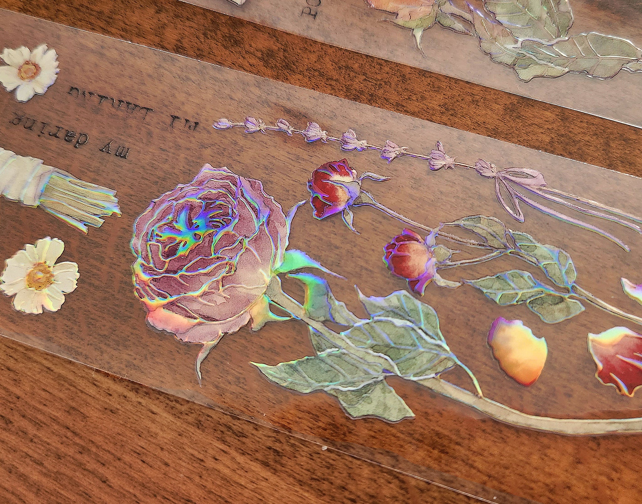 Castle of Clouds Masking Tape: Dried Roses