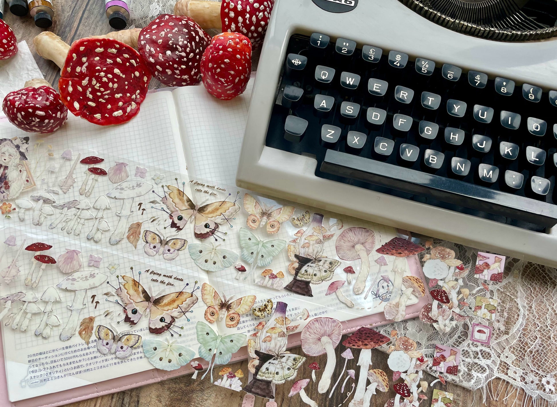 Castle of Clouds Clear Tape: White Haired Witch