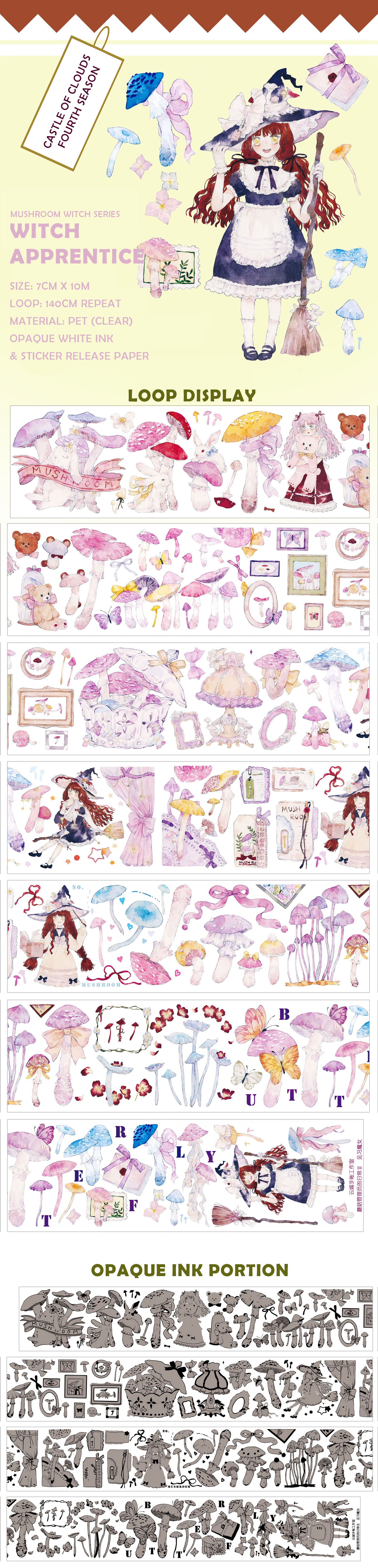 Castle of Clouds Clear Tape: Witch Apprentice