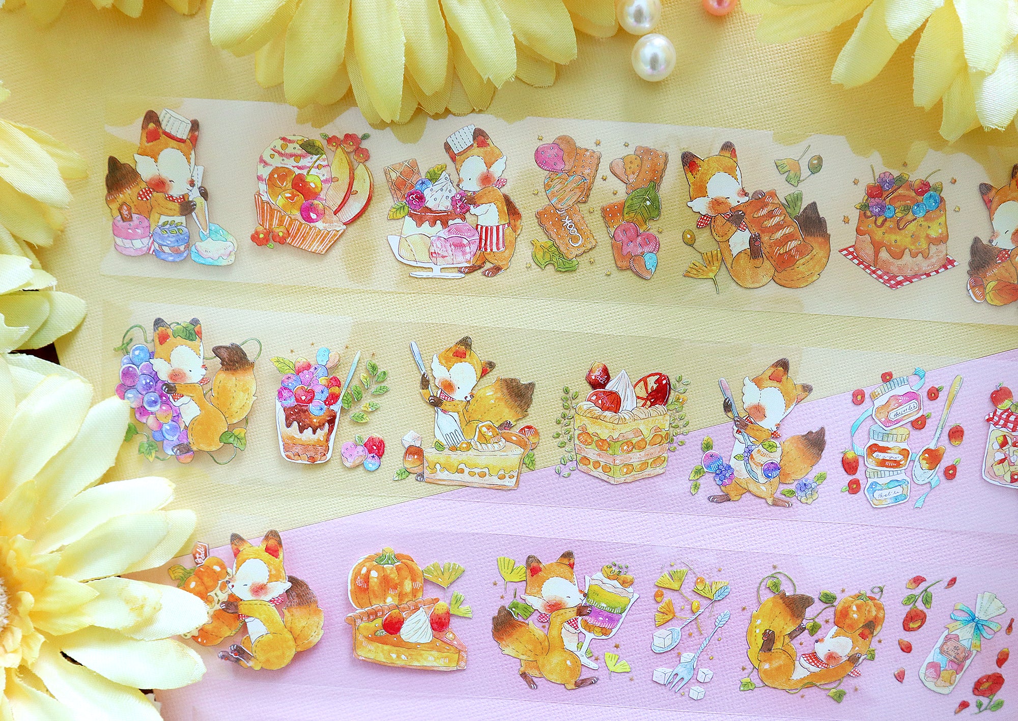 Cat Knows All Masking Tape: Autumn Treats