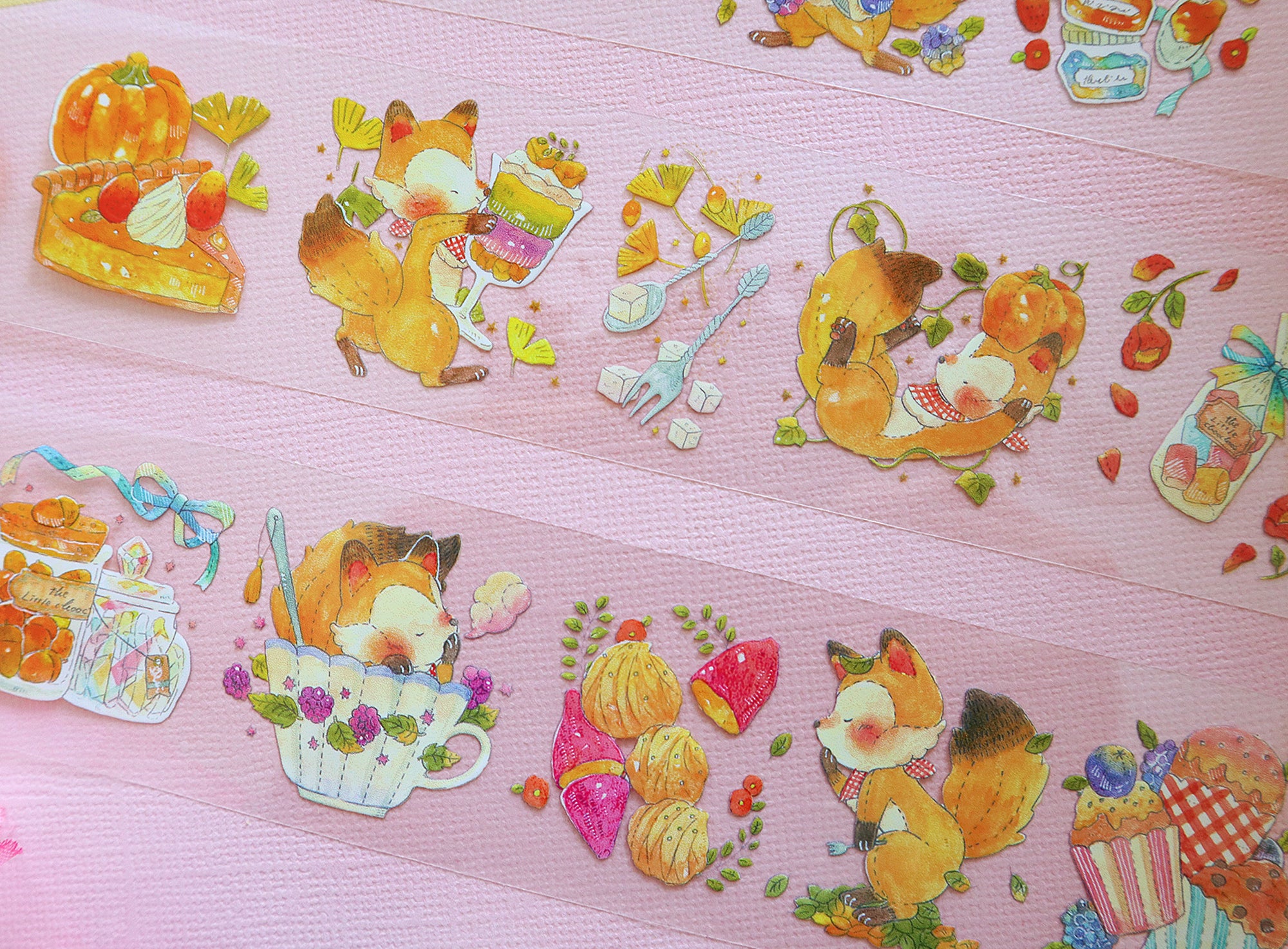 Cat Knows All Masking Tape: Autumn Treats