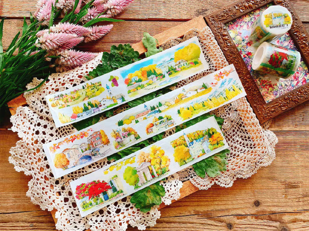 Cat Knows All Masking Tape: Fall in 42°