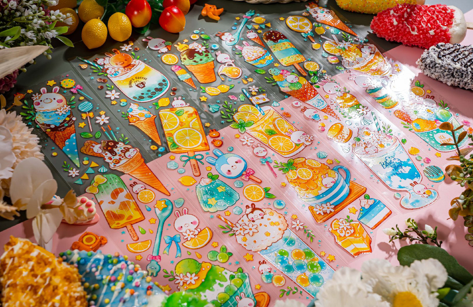 Cat Knows All Masking Tape: Bunny Ice Dessert