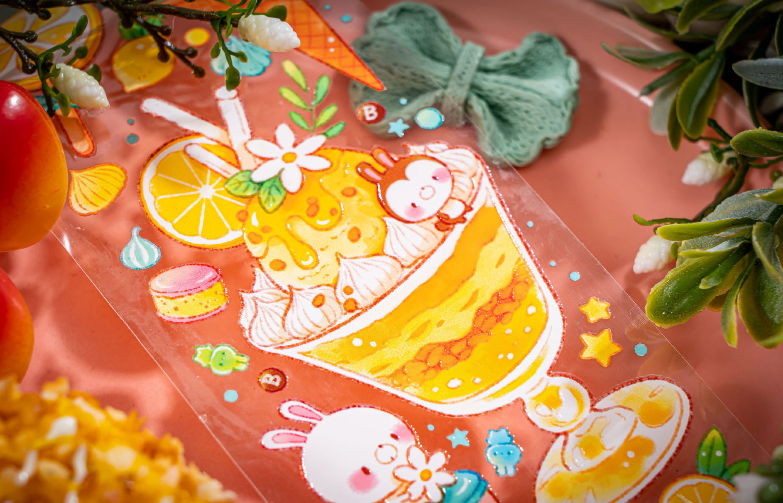 Cat Knows All Masking Tape: Bunny Ice Dessert