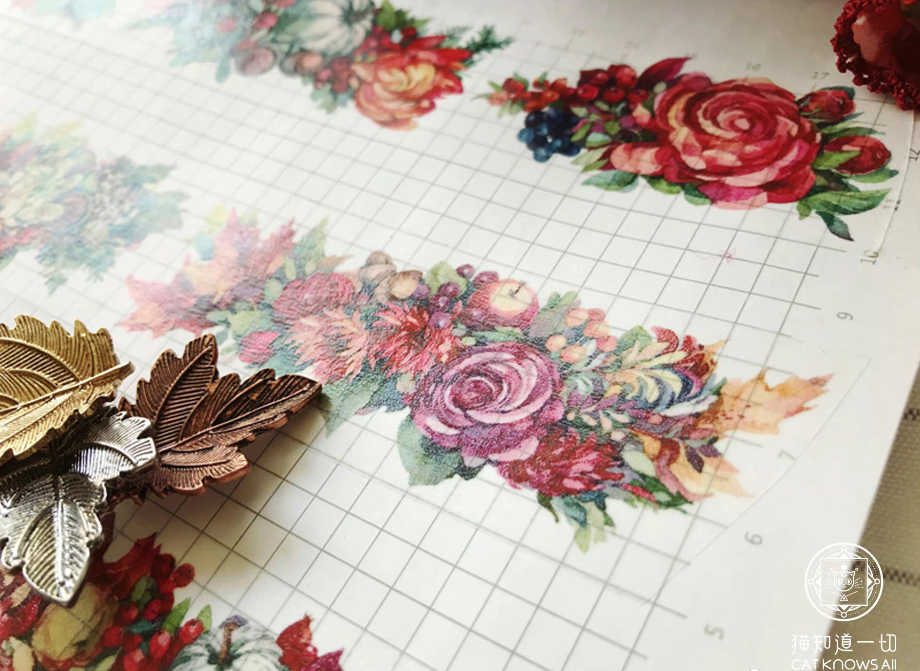 Cat Knows All Masking Tape: Elwynn Pumpkin