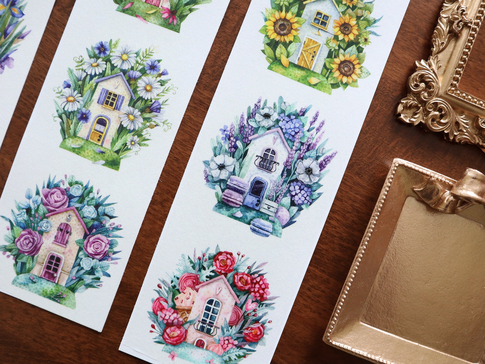 Cat Knows All Washi Tape: Fairy House 1