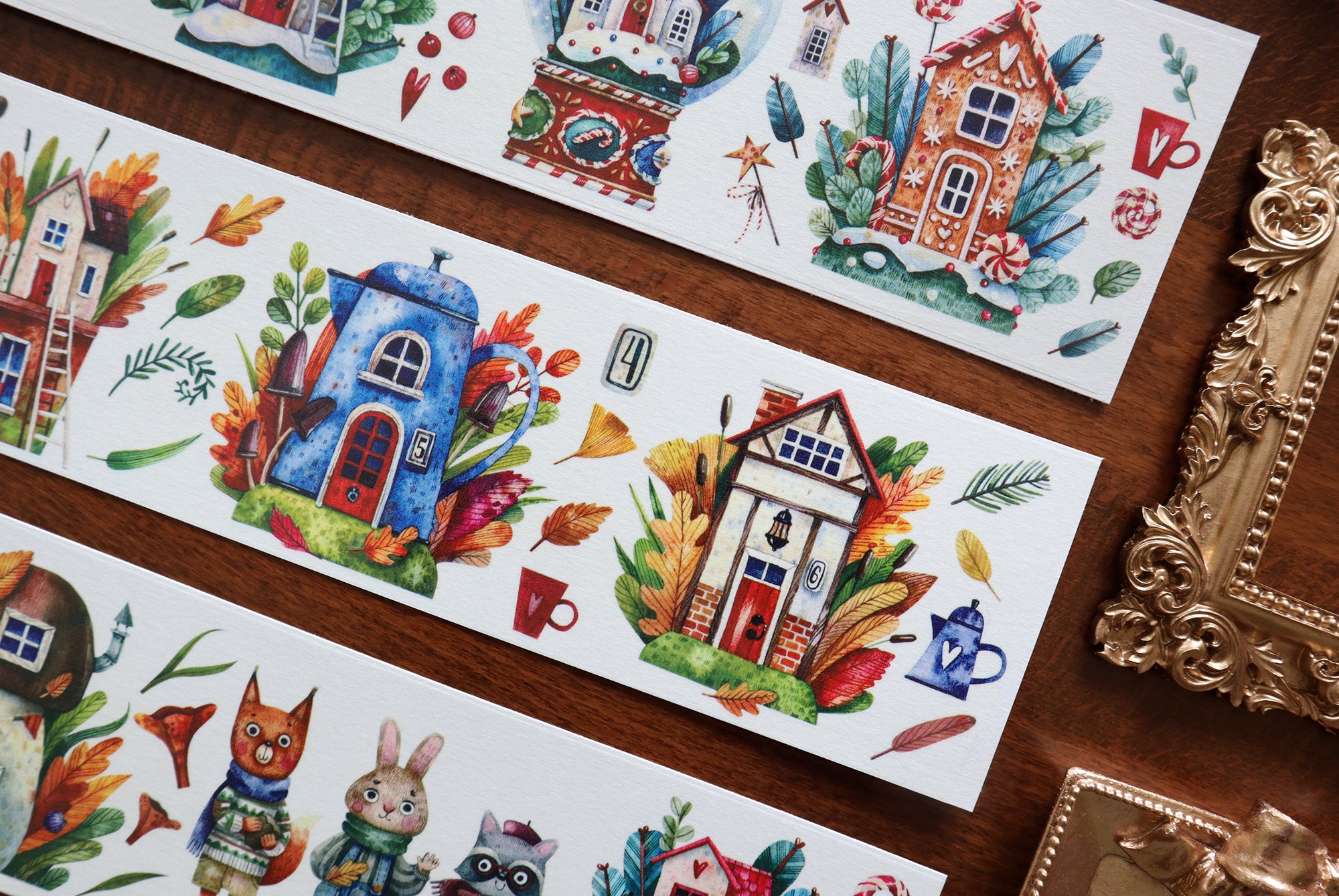 Cat Knows All Washi Tape: Fairy House 2