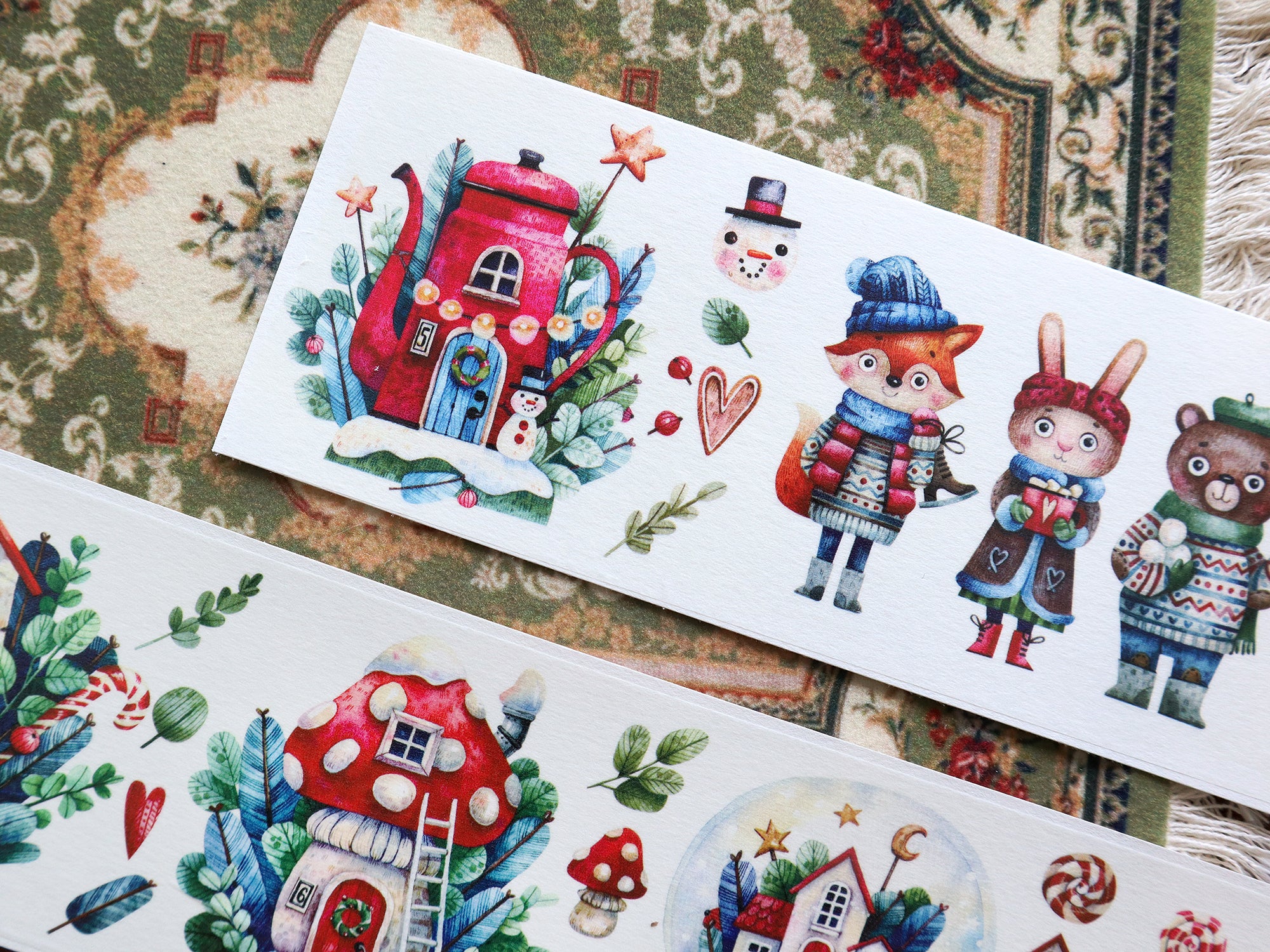 Cat Knows All Washi Tape: Fairy House 2