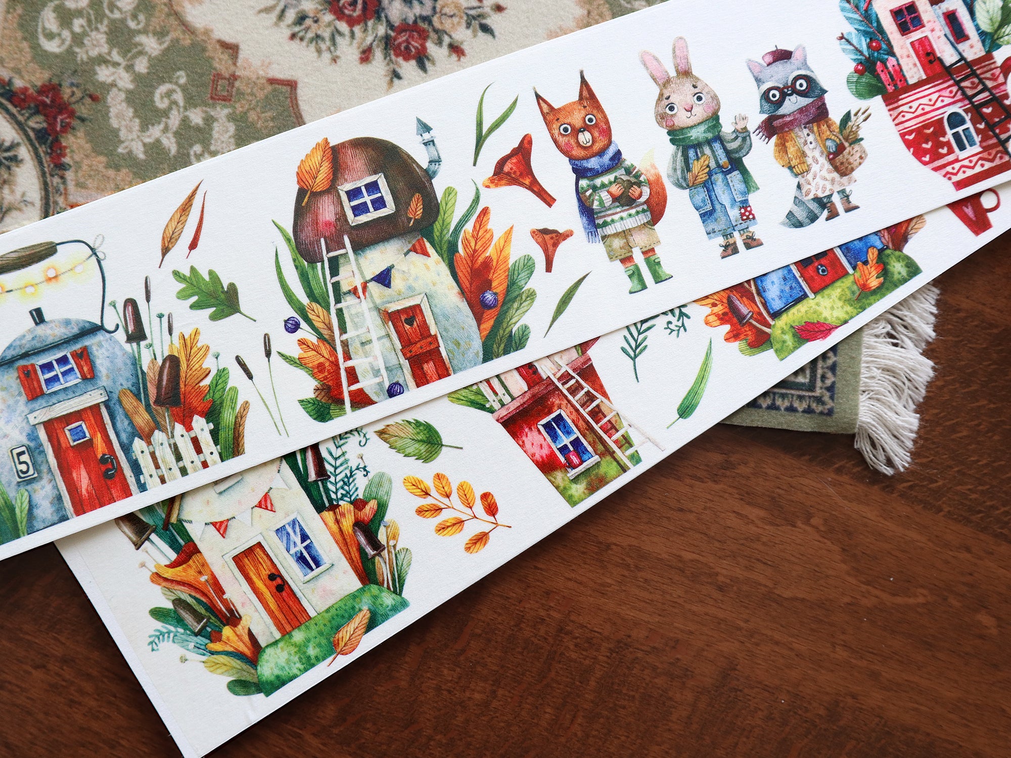 Cat Knows All Washi Tape: Fairy House 2