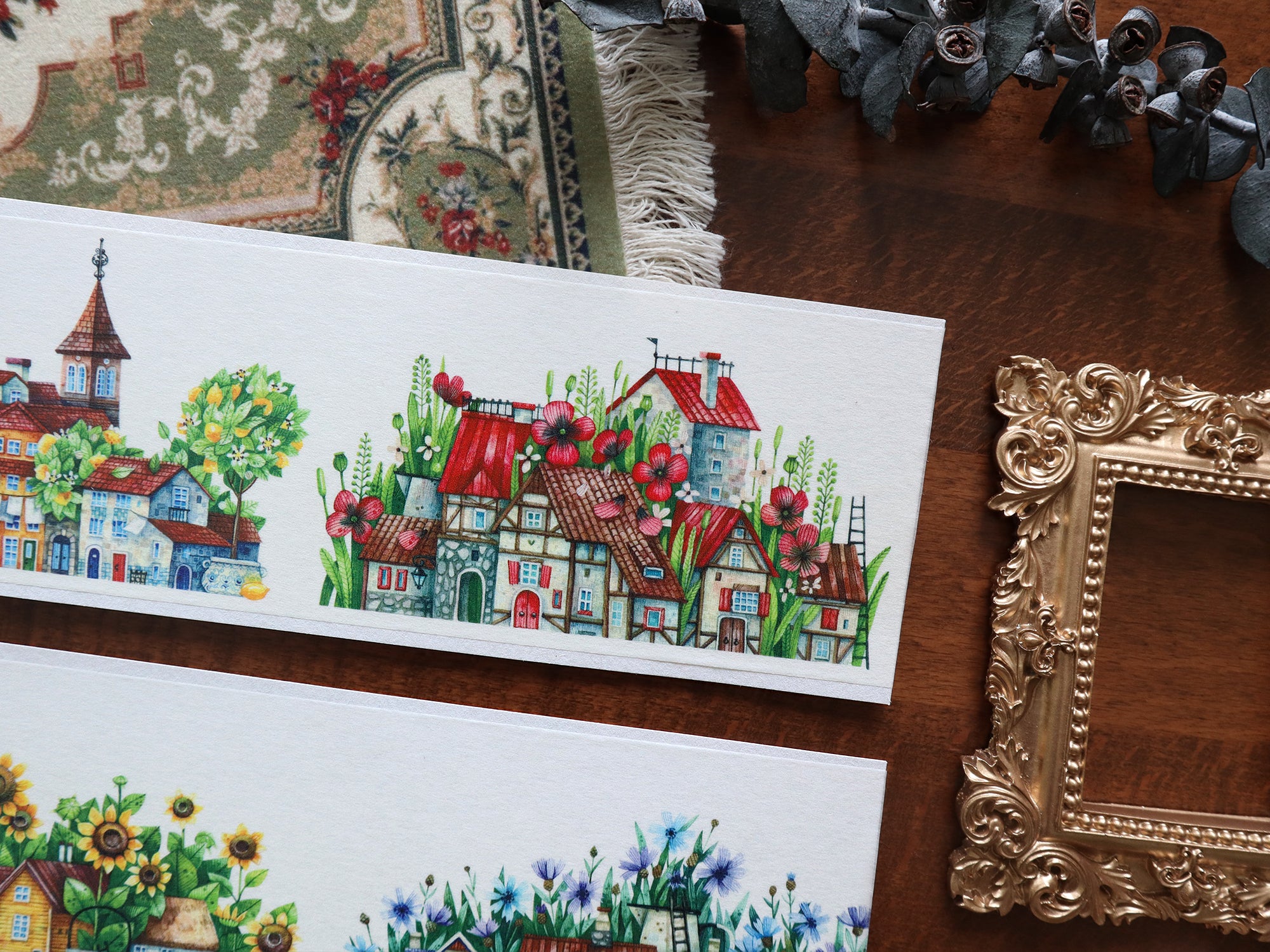 Cat Knows All Washi Tape: Elf Town