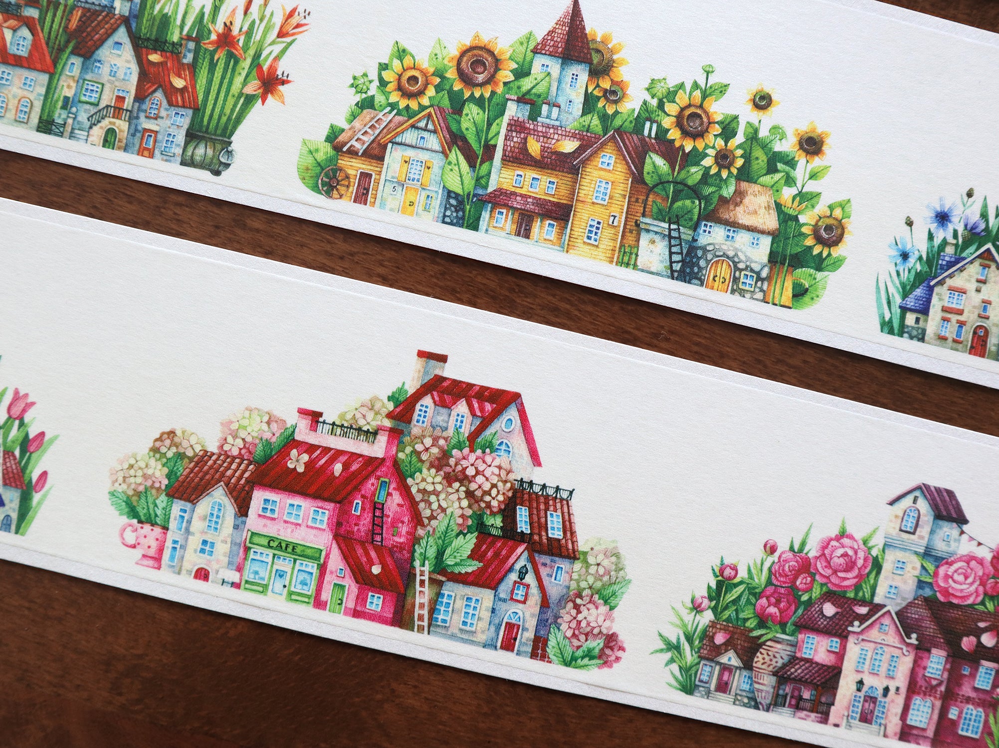 Cat Knows All Washi Tape: Elf Town