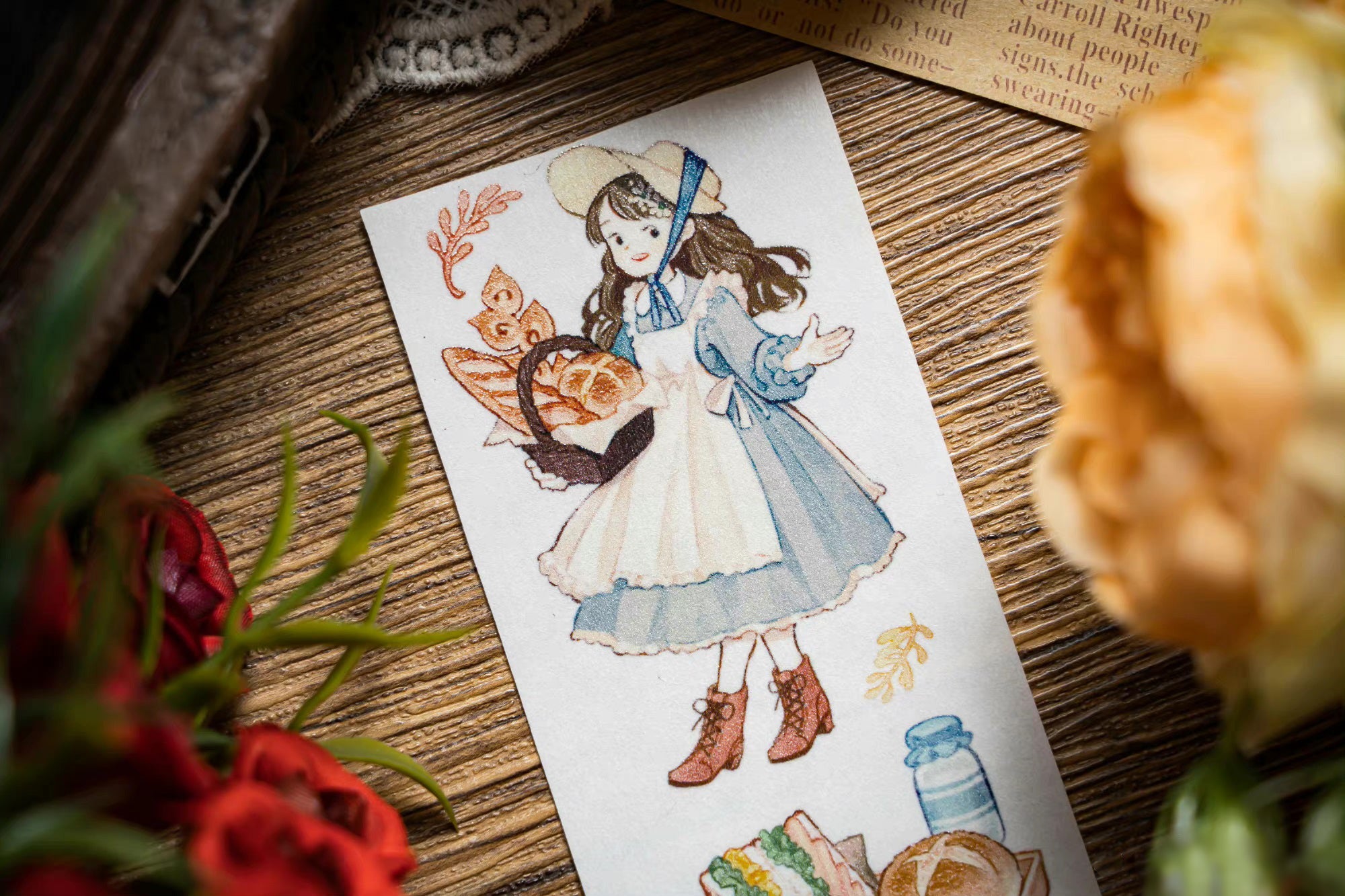 Cat Knows All Masking Tape: Small Town Bakery