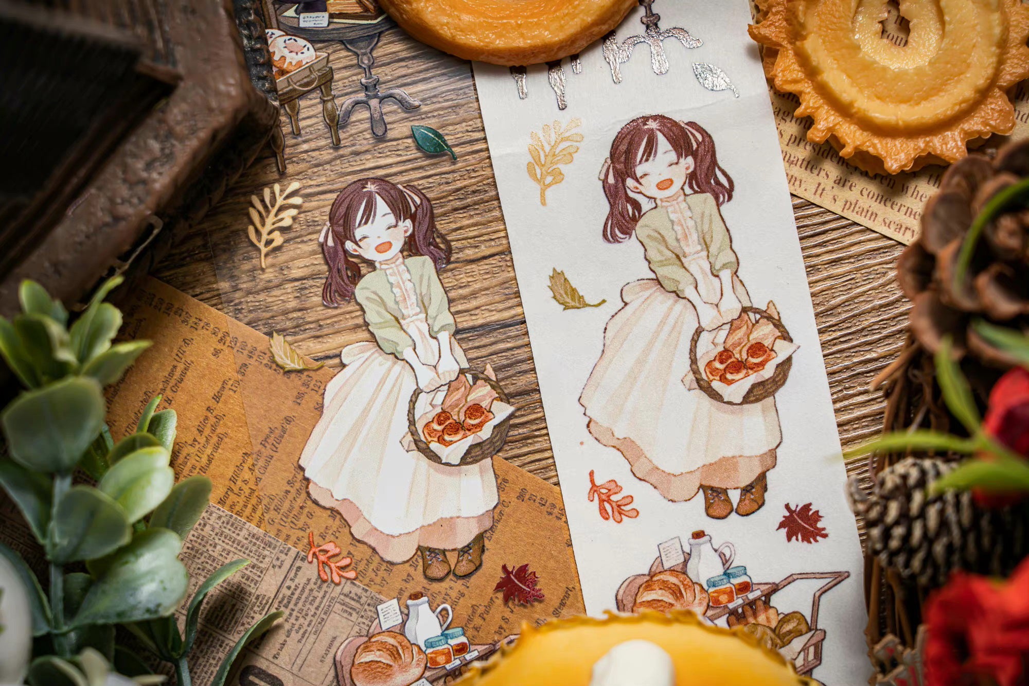 Cat Knows All Masking Tape: Small Town Bakery