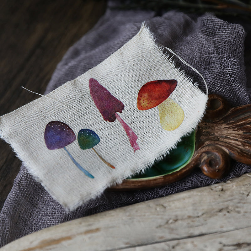Botanical and Vintage Themed Rub On Stickers