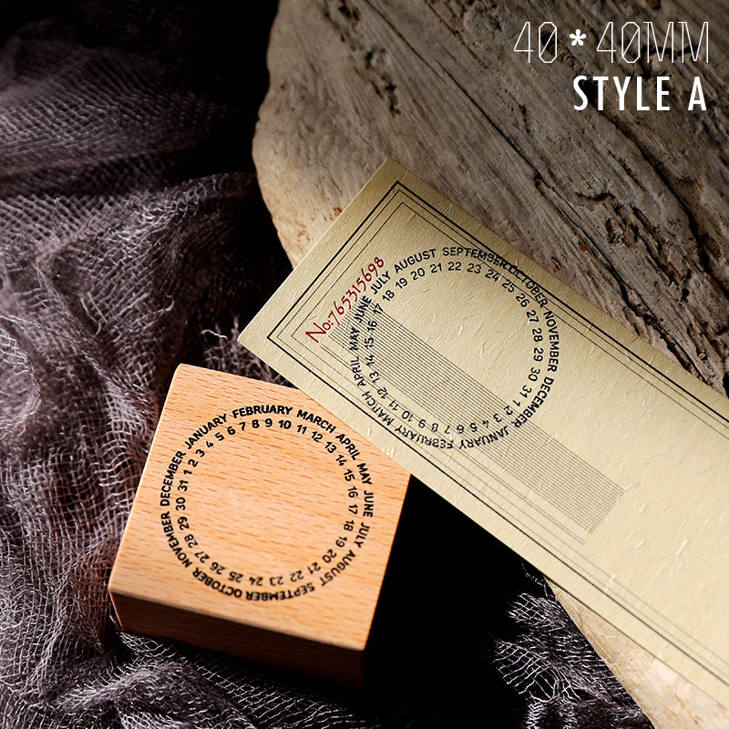 Cheeserabbit Studio: Vintage Postmarks Wooden Stamps