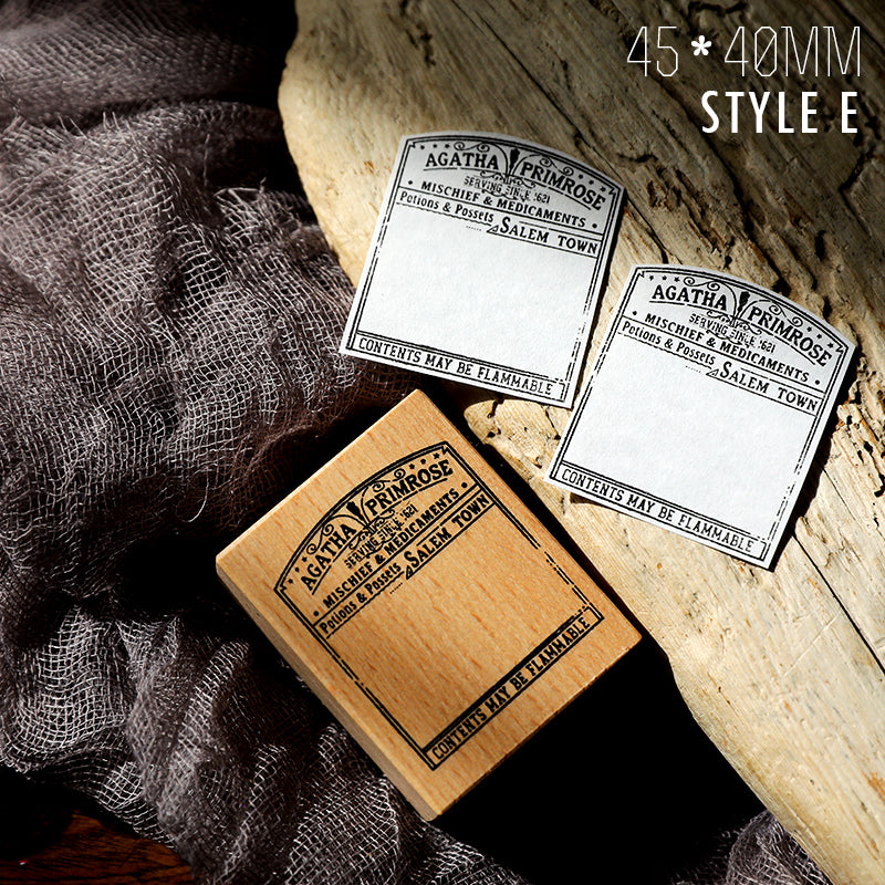 Cheeserabbit Studio: Vintage Postmarks Wooden Stamps