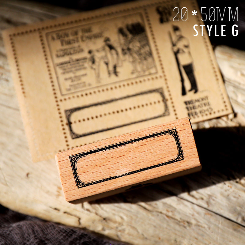 Cheeserabbit Studio: Vintage Postmarks Wooden Stamps