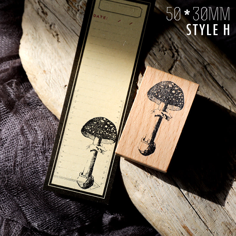 Cheeserabbit Studio: Vintage Illustration Wooden Stamps