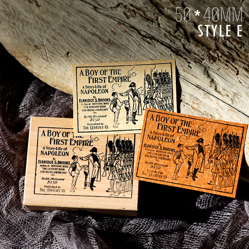 Cheeserabbit Studio: Vintage Illustration Wooden Stamps