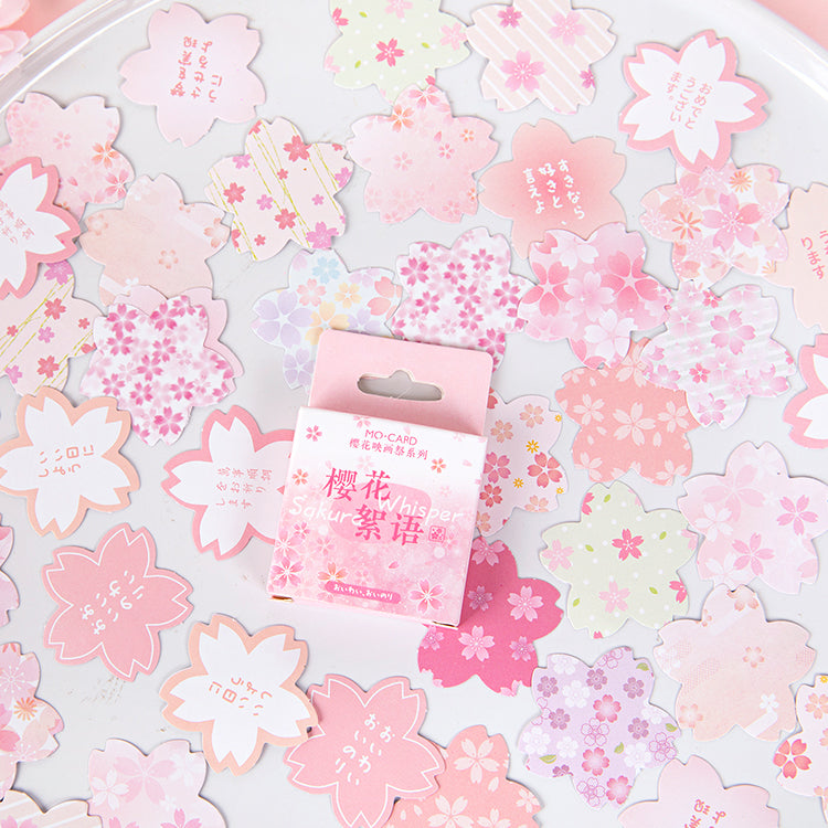 Cherry Blossom Box Stickers Set B