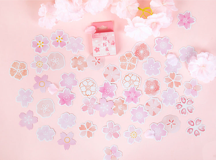 Cherry Blossom Box Stickers Set B