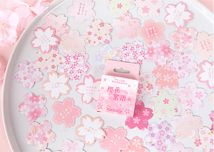 Cherry Blossom Box Stickers Set B