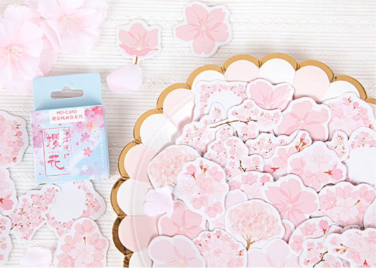 Cherry Blossom Box Stickers Set B