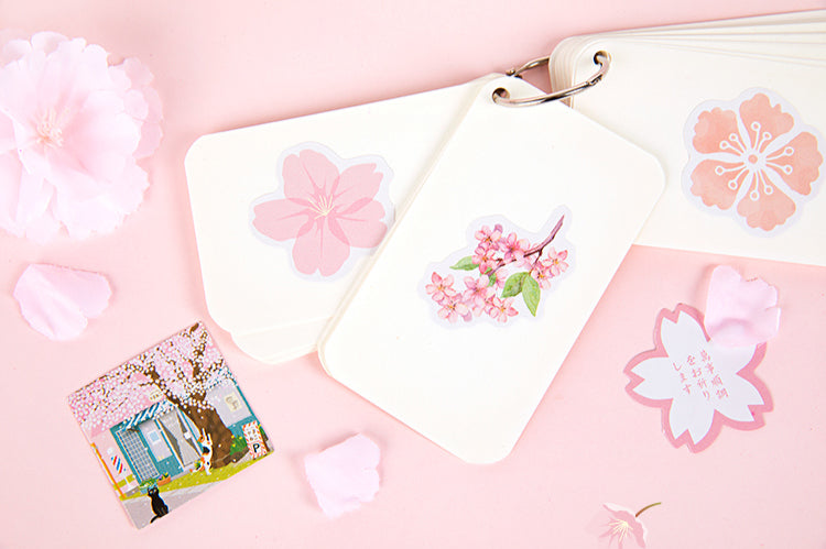 Cherry Blossom Box Stickers Set B