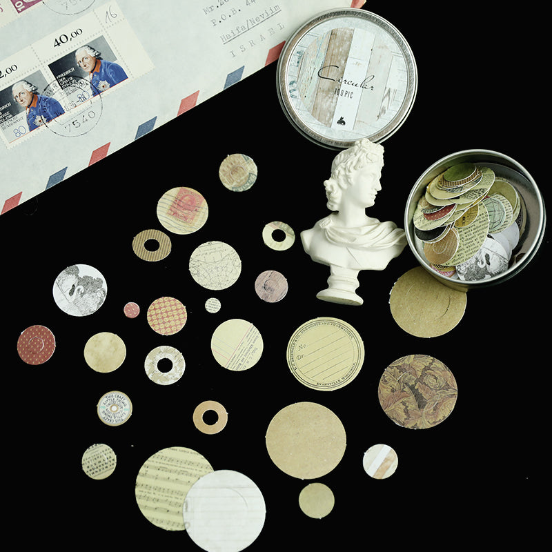 Cheeserabbit Studio: Circular Washi Stickers (Box Set)